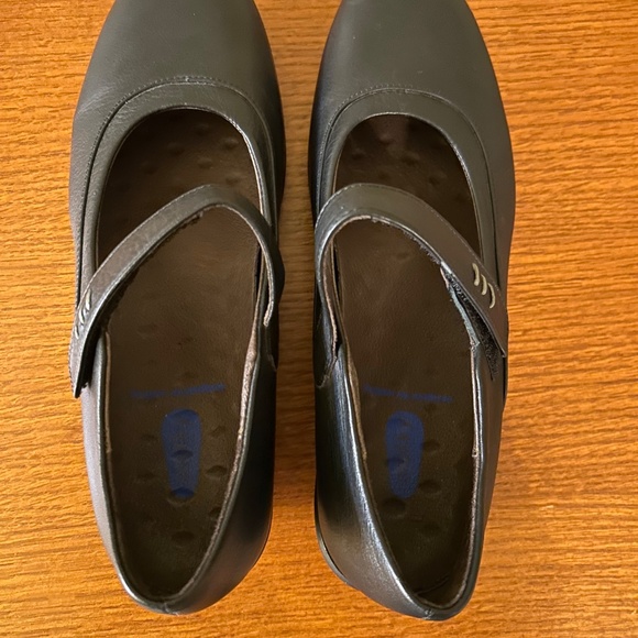 Wolky Mary Jane Clogs Women's Black Leather Comfort Casual Size EU 40 (9 US) - Picture 9 of 11